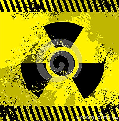 Radioactive symbol Vector Illustration