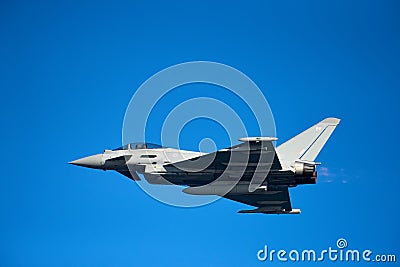 RAF Eurofighter Typhoon multirole fighter plane Editorial Stock Photo