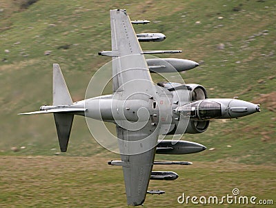 RAF Harrier Stock Photo