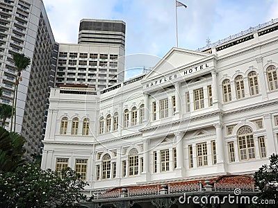 Raffles Hotel,Singapore Editorial Stock Photo