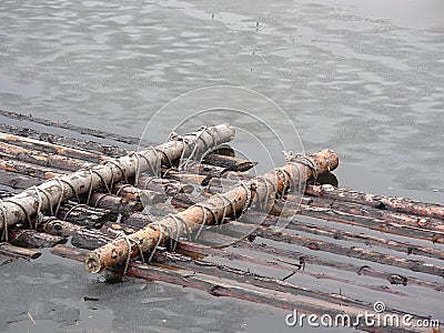 Raft Stock Photo