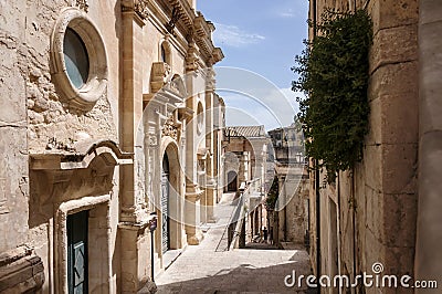 Church of Santa Maria dell`Itria Stock Photo