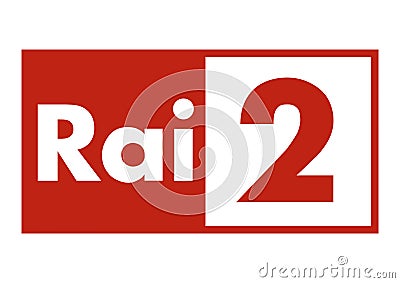 Rai Due Logo Editorial Stock Photo