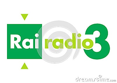 Rai Radio 3 Logo Editorial Stock Photo