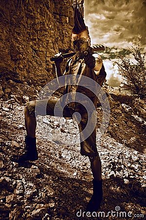 The Raider`s army needs you Stock Photo