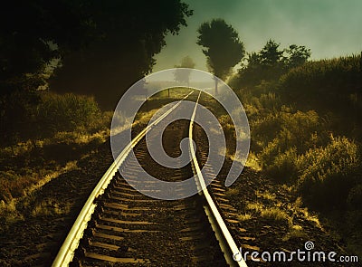 Rail Stock Photo