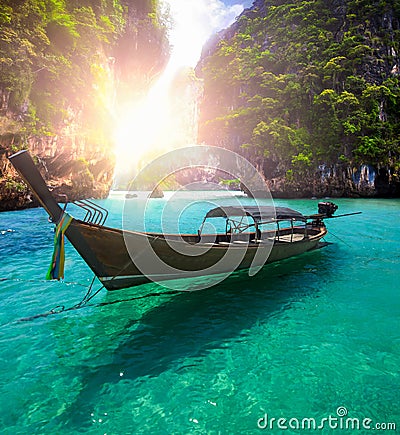 Railay beach Stock Photo