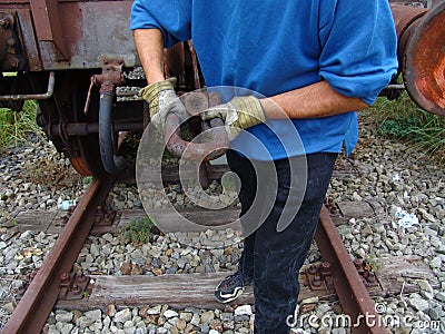 Railroad 024 Stock Photo