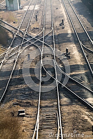 Railroad Stock Photo