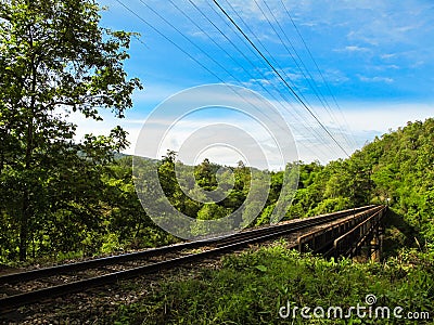 Railroad Stock Photo