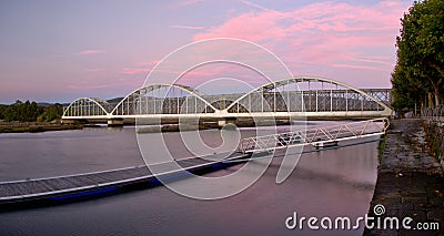 CÃ´a river sceneries, Portugal Stock Photo
