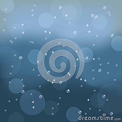 Rain drop Vector Illustration