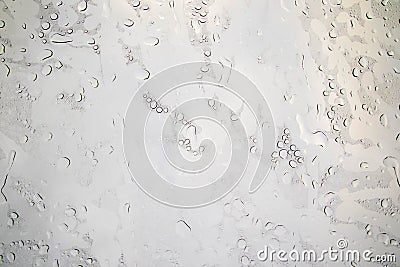 Window Rain Droplets Stock Photo