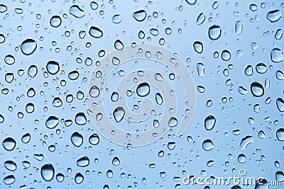 Rain drops Stock Photo