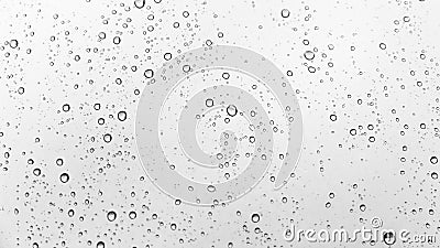 Rain drops on window Stock Photo