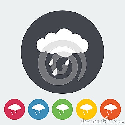 Rain icon Vector Illustration