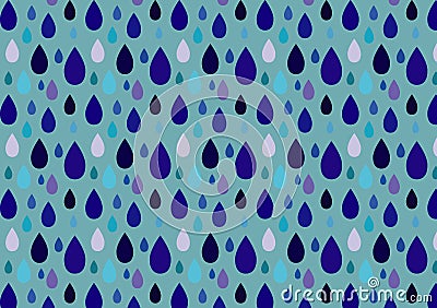 Rain pattern Stock Photo