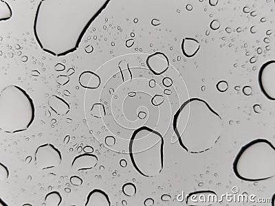 Rain & Sunroof Stock Photo
