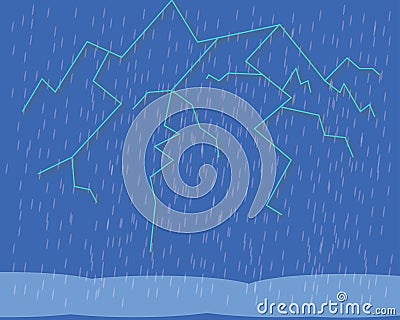 Rain vector Vector Illustration