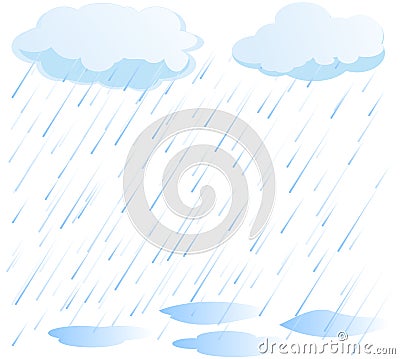 Rain vector Vector Illustration