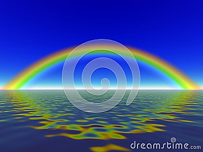 Rainbow Stock Photo