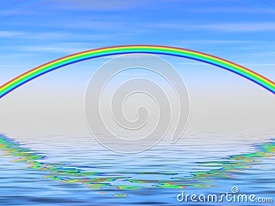 Rainbow Stock Photo