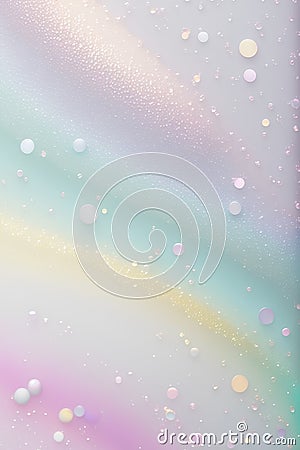 Rainbow abstract background with drops. Vector illustration for your design. Cartoon Illustration