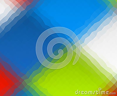 Rainbow abstract mosaic low polygon backrgound, glass effect Vector Illustration