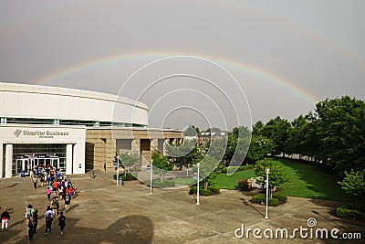 Rainbow Bi-Lo Center Editorial Stock Photo