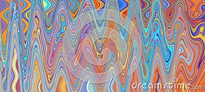 Rainbow blurred background. Fantasy multicolored psychedelic pattern. Banner. Stock Photo
