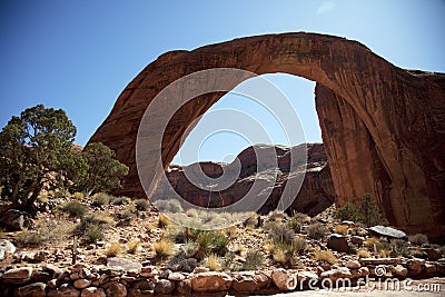 Rainbow bridge Stock Photo