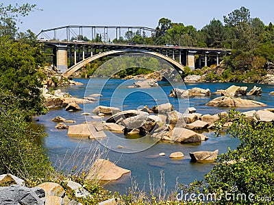 Rainbow Bridge Stock Photo