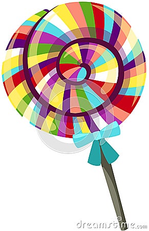 Rainbow candy Vector Illustration