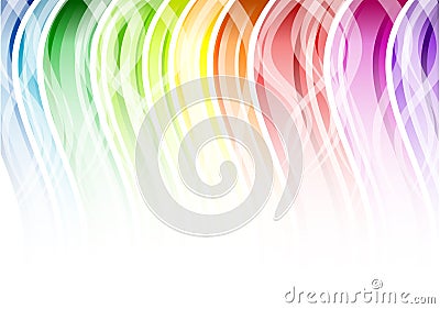 Rainbow color Vector Illustration