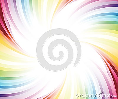 Rainbow colorful banner Vector Illustration