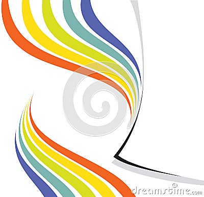 Rainbow Design - Page Layout Royalty Free Stock Photos - Image: 19703658