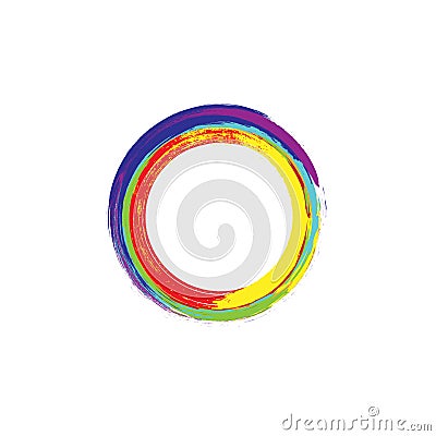 Rainbow enso Vector Illustration