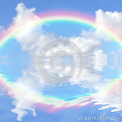 Rainbow Fantasy Stock Photo