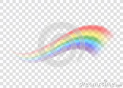 Rainbow icon realistic 5 Cartoon Illustration