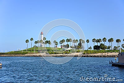 Lions Lighthouse, Long Beach, California Stock Photo