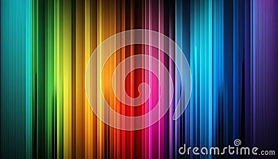 Rainbow linear gradient vertical background Stock Photo