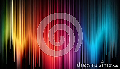 Rainbow linear gradient vertical background Stock Photo