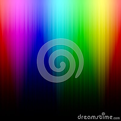 Rainbow multi colored gradient vertical sound background Stock Photo