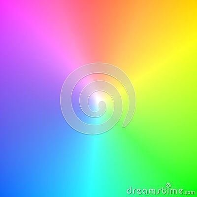 Rainbow Spectrum Colors Stock Photo