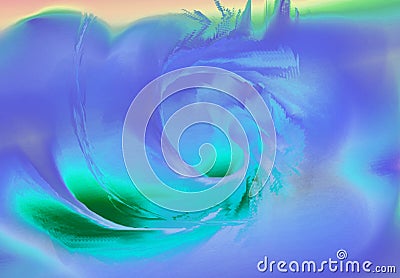 Rainbow Spiral Shade Spectrum Stock Photo