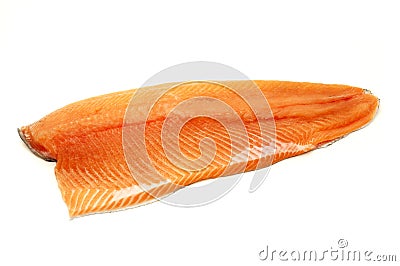 Rainbow trout fillet Stock Photo