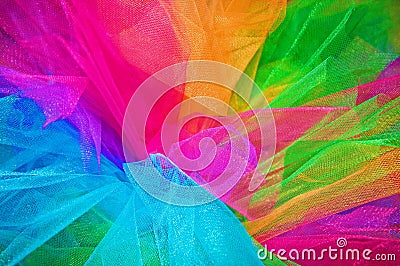 Rainbow Tutu Stock Photo