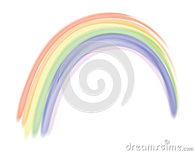 Rainbow vector Stock Photo