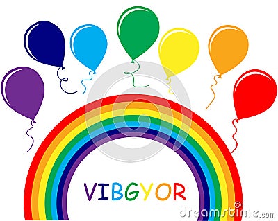 Rainbow Vector Illustration