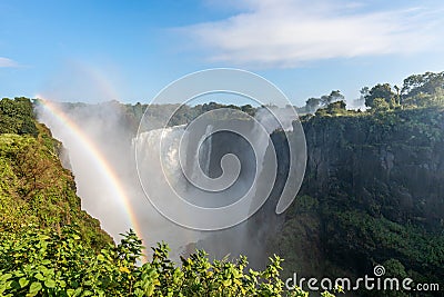 The Victoria Falls National Park Stock Photo